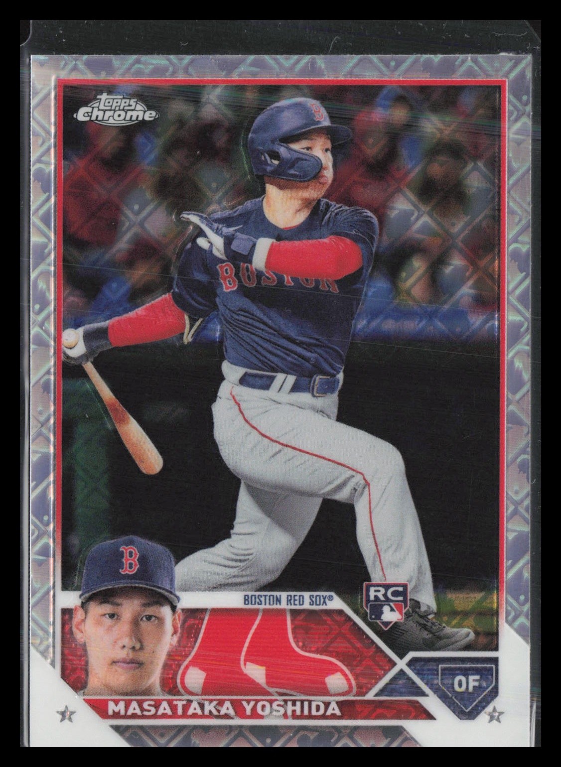 Masataka Yoshida 2023 Topps Chrome Logofractor Edition #167