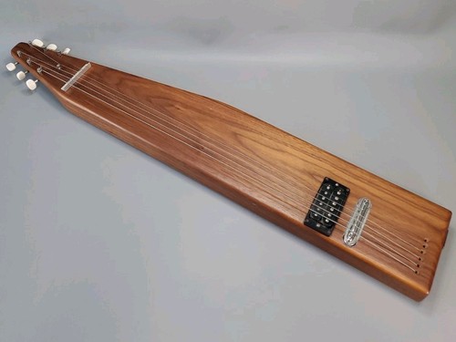 Vintage Custom Handmade 6-String Lap Steel Electric Guitar Solid Wood Humbucker