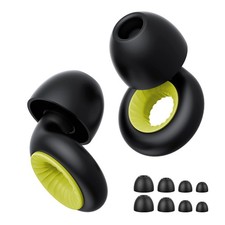 Ear Plugs for Sleeping, 35dB Noise Cancelling Reusable Silicone Earplugs for ...