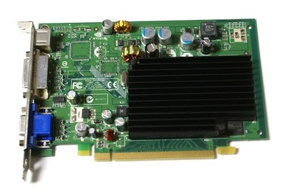 Nvidia DELL 0DT240 VGA DVI Video Graphics Card DT240 128MB Passive Heat Sink