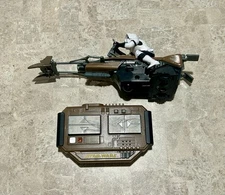 Star Wars Air Hogs Remote Control RC Speeder Bike Toy 2015 Spin Master TESTED