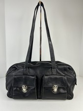 Perlina New York Multi Pocket Utility Cargo Satchel Purse Bag Leather Y2k Medium Perlina New York Multi Pocket Utility Cargo Satchel Purse Bag Leather Y2k Medium