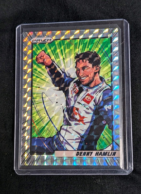 Panini Prizm 2022 NASCAR Insert Denny Hamlin Joe Gibbs Racing #M13