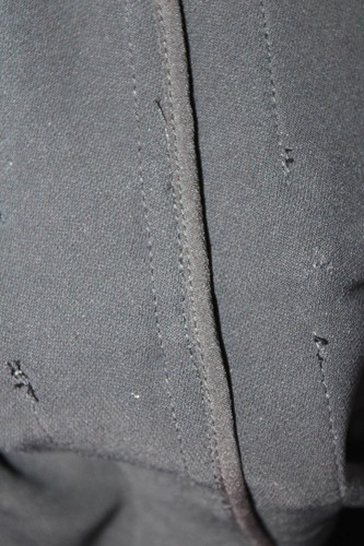 Abito donna Burberry London girocollo fibbia cintura manica corta tubino nero tg 8 - Foto 12 di 14