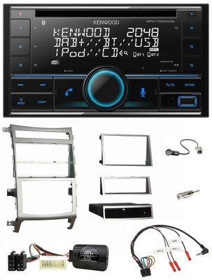 Kenwood CD 2DIN DAB USB Lenkrad Bluetooth Autoradio für Hyundai IX55 2009-2012 s