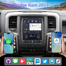 9.7" For Dodge Ram 1500 2500 3500 2013-2019 Car Radio Stereo GPS Android Carplay