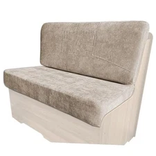  RV Dinette Booth Cushions with Memory Foam，Replacement Camper 40" Camel