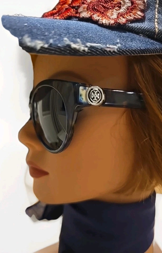 Tory Burch TY7087 Blue Brown Tortoise GORG Frames. See Pics Of Lenses. - Image 2 of 4