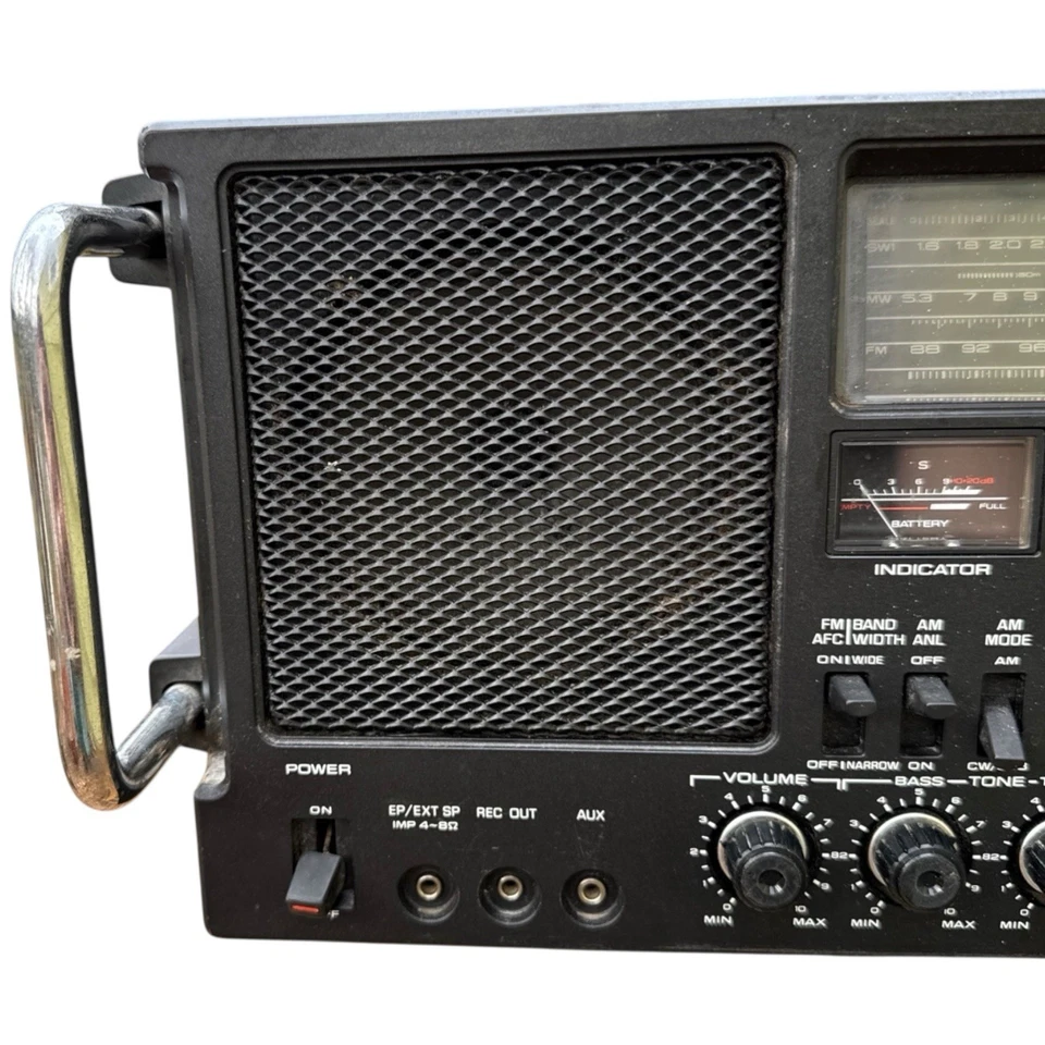 Receptor de onda corta de cobertura general Panasonic RF-4900 probado funcionando Foto 3 de 4