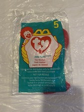 TY Beanie Baby Pinchers the Lobster Plush Stuffed Animal Toy 8" 1993