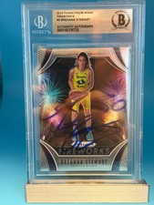 2020 PANINI PRIZM WNBA "FIREWORKS" - BREANNA STEWART - SIGNED BECKETT CERT AUTO