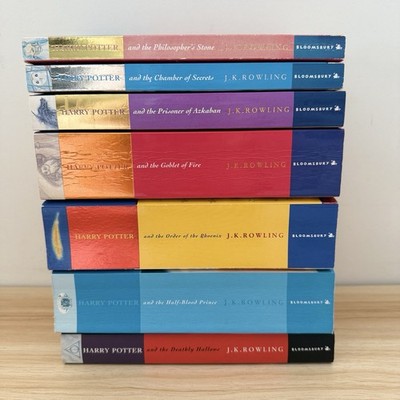 Harry Potter Complete Collection Book J.KRowling Original PB Bloomsbury First Ed