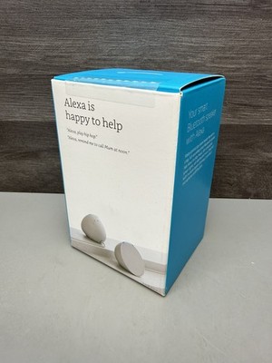 Amazon Echo Pop Smart Lautsprecher mit Alexa Glacier White Neu & Versiegelt