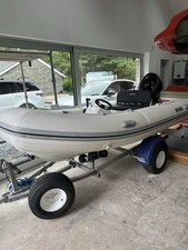 Brig Rib with New Suzuki 30 Hp Four Stroke And New indespention Trailer + Winch
