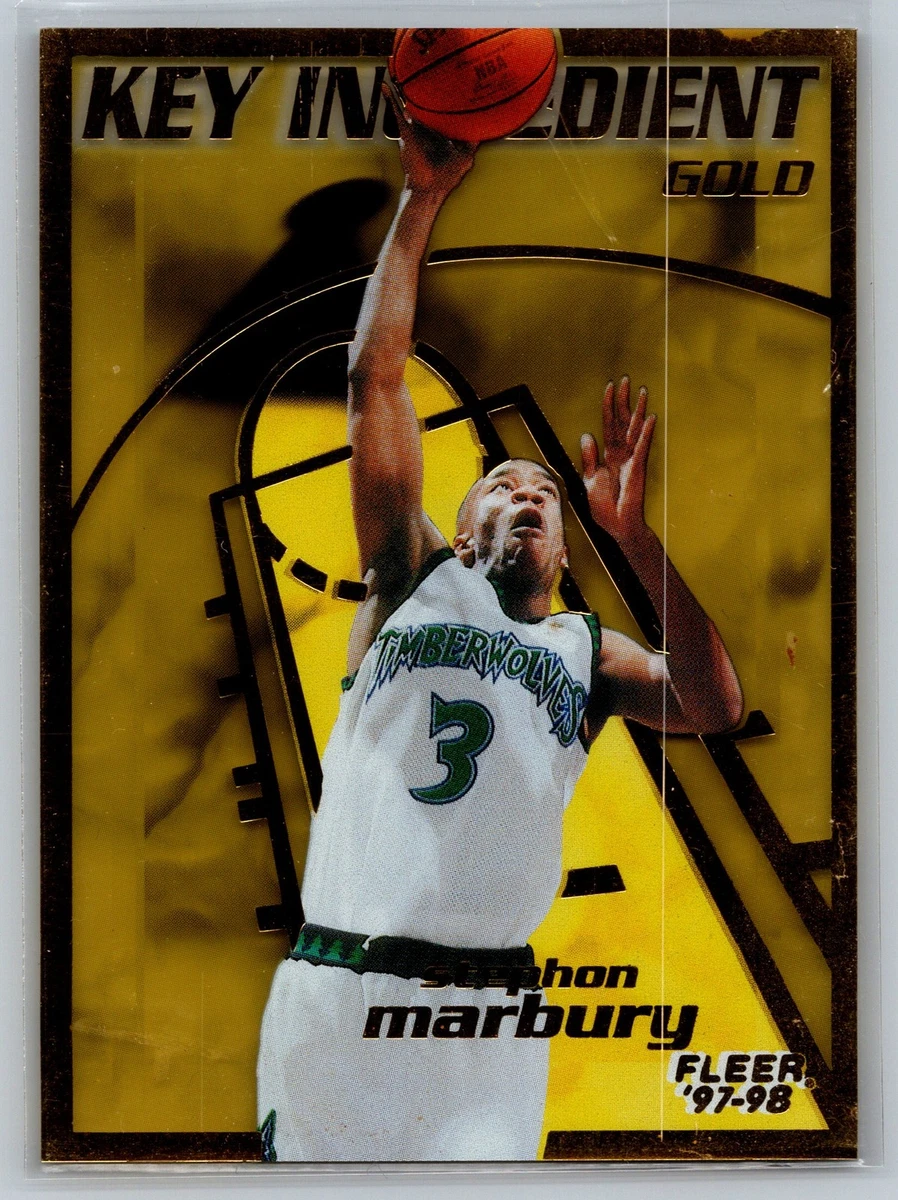 Fleer Stephon Marbury Basketball 1997-98 Season Sports Trading