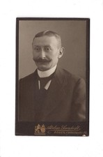 CDV Foto Herrenportrait - Essen um 1910