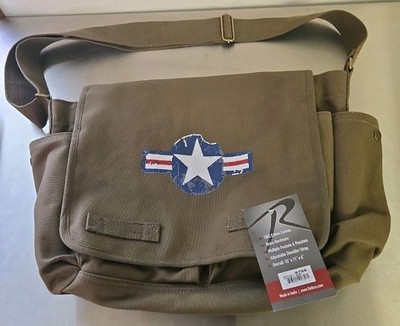 Rothco Air Corps Heavyweight Computer/Book Messenger Bag.