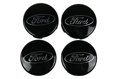 Original Ford Nabendeckel Nabenkappe 4 Stück schwarz 54mm 6M21-1003-DA 2037230
