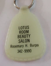 Lotus Room Beauty Salon Promo Keyring Accessory