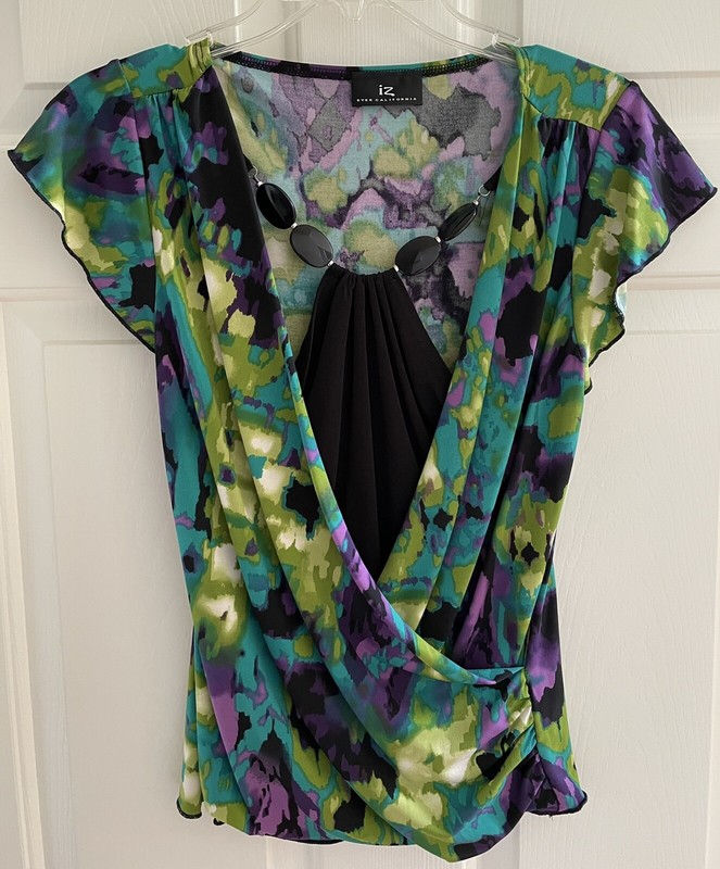 IZ BYER CALIFORNIA Multicolor Sleeveless Women's Top Size M