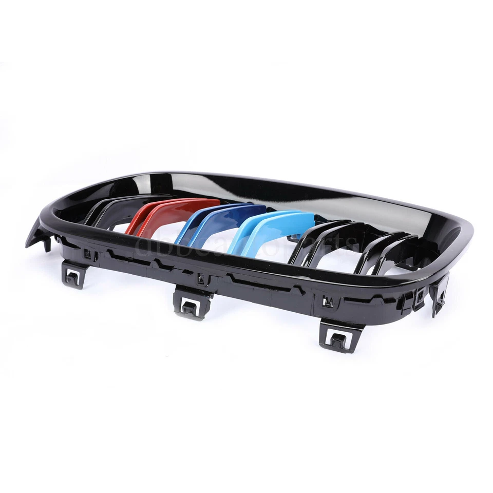 Parrilla de riñón color M para BMW F30 F31 320i 328i 335i 12-18 negro brillante Foto 4 de 4