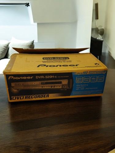PIONEER DVR-520H-s DVD RECORDER DTS DIGITAL OUT DOLBY DIGITAL HDD 80GB DVD -R/RW - Picture 12 of 14