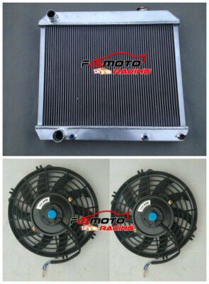3 ROW RADIATOR+Fan for 1960-1965 CADILLAC DeVille Oldsmobile 88 Starfire AT
