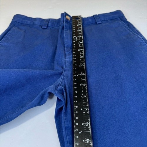 Vineyard Vines Chino Boy's 18 Blue Cotton Straight Adjustment Waist Pants Casual - Picture 15 of 16