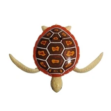Zuru Robo Alive Tiny Turtle Walks & Swims Like Real Turtle Tested Works Orange