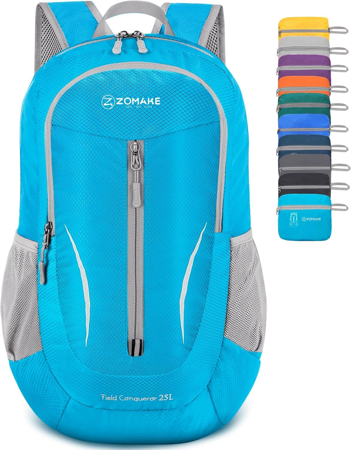 Ultra Light 25L Packable Water-Resistant Hiking Backpack