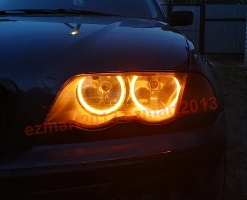 for Nissan Altima Coupe 10-13 headlight Switchback LED halo ring Turn Signal DRL - Imagem 3 de 4