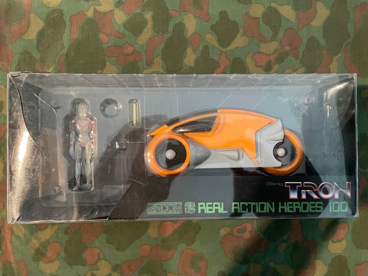 Medicom Toy Disney TRON Real Action Heroes 100Series A-D Tron