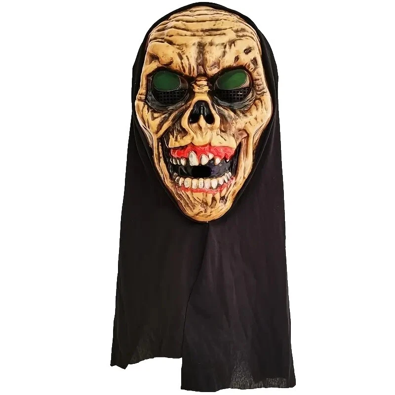 Disfraz de plástico marrón máscaras y antifaces