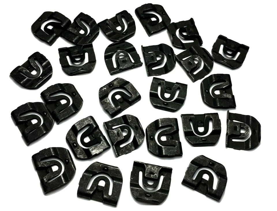 Rear Window Molding Trim Clips For 64-75 Buick (Qty-25 Clips) #868 Foto 3 de 4