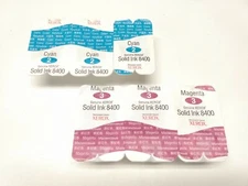 GENUINE XEROX PHASER 8400 SOLID INK SET CYAN AND MAGENTA 108R00605 108R00606  