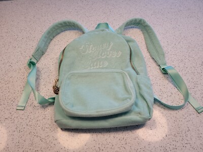 Stoney Clover Lane x Target Terry Cloth Embossed Backpack Light Green Stoney Clover Lane x Target Terry Cloth Embossed Backpack  main image 4