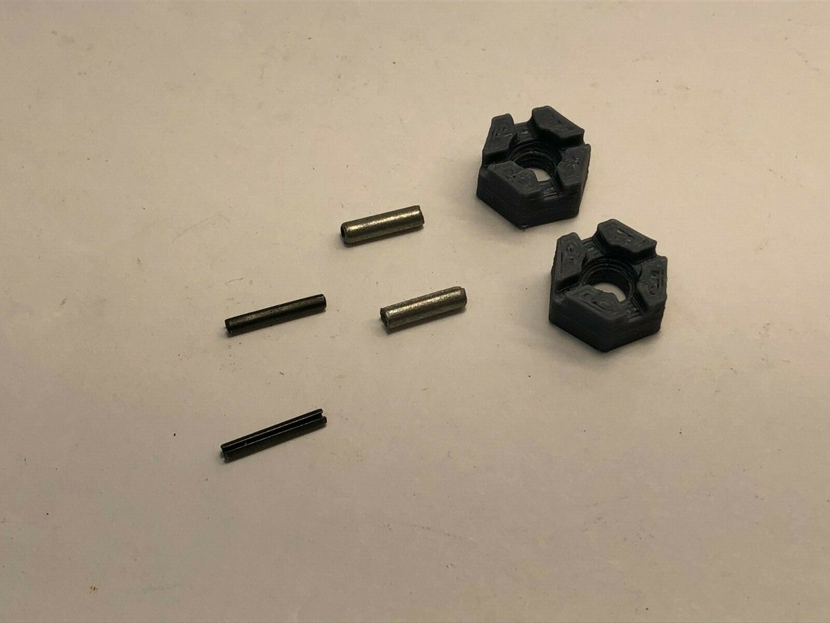 12mm Hex Rear Wheel Adapter Kit Vintage Associated RC10