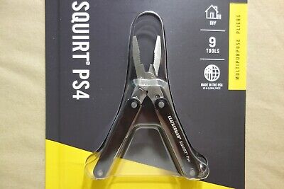 Leatherman Squirt PS4 Black 9-Tool Multi-Tool 831194 Leatherman Squirt PS4 Black 9-Tool Multi-Tool 831194