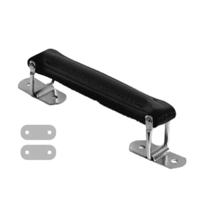 Penn Elcom - schwarzer Lederkoffergriff, ideal für Musikinstrumentenkoffer