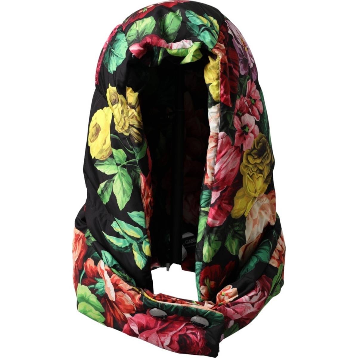DOLCE & GABBANA Hat Multicolor Floral Whole Head Wrap  display picture 2