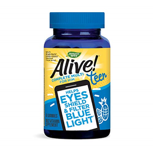Nature s Way Alive! Teen Gummy Multivitamin for Him ...