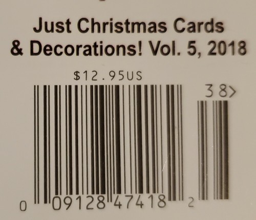 Just Cards Magazine! Just Christmas Cards & Decorations! 2018, Volume 5 - NEW - Imagen 3 de 3