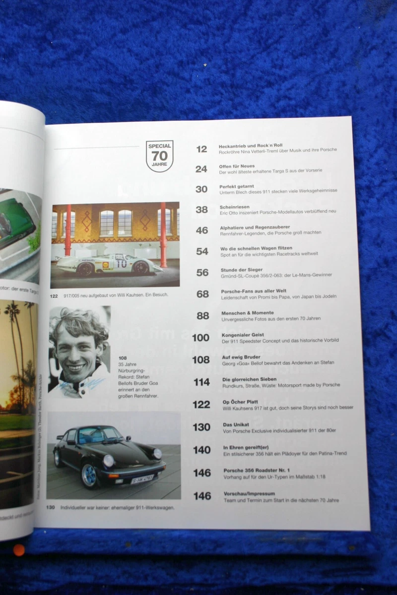 Porsche Classic Special Issue 70 Years Porsche Stroller eBay