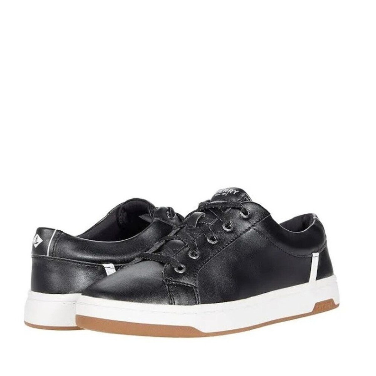 SPERRY TOP-SIDER  LEATHER LACE UP SNEAKERS SZ 7 Amazon.com | Sperry Women main image 3