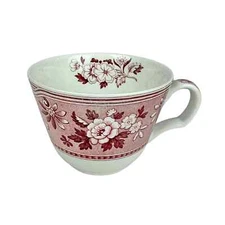 Spode ARCHIVE COLLECTION CRANBERRY Flat Cup