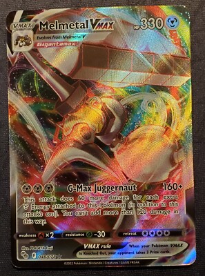 Pokmon TCG Melmetal VMAX Full Art Holographic Pokemon Card, 048/078  Pokmon GO | eBay