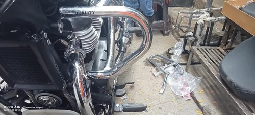 Ajuste para escopeta Royal Enfield y Super Meteor 650 protector de motor prot... - Imagen 11 de 12
