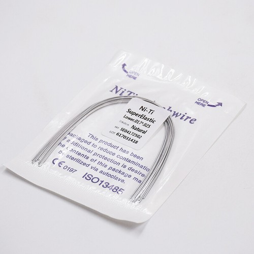 Dental Ortho Super Elastic Niti Rectangular Round Archwire Ovoid/Natural/Square - Picture 57 of 161