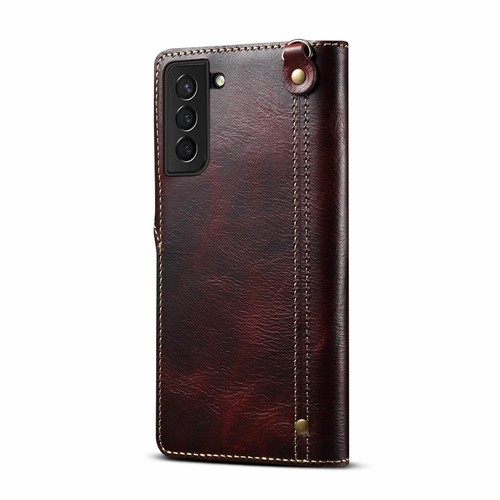 Original Genuine Leather Wallet Case Cover For Samsung Galaxy S23 S24 S25+ Ultra - Picture 36 of 42