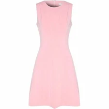 True Decadence Structured Skater Dress Light Pink UK 12 RRP £40 LN023 DD 14
